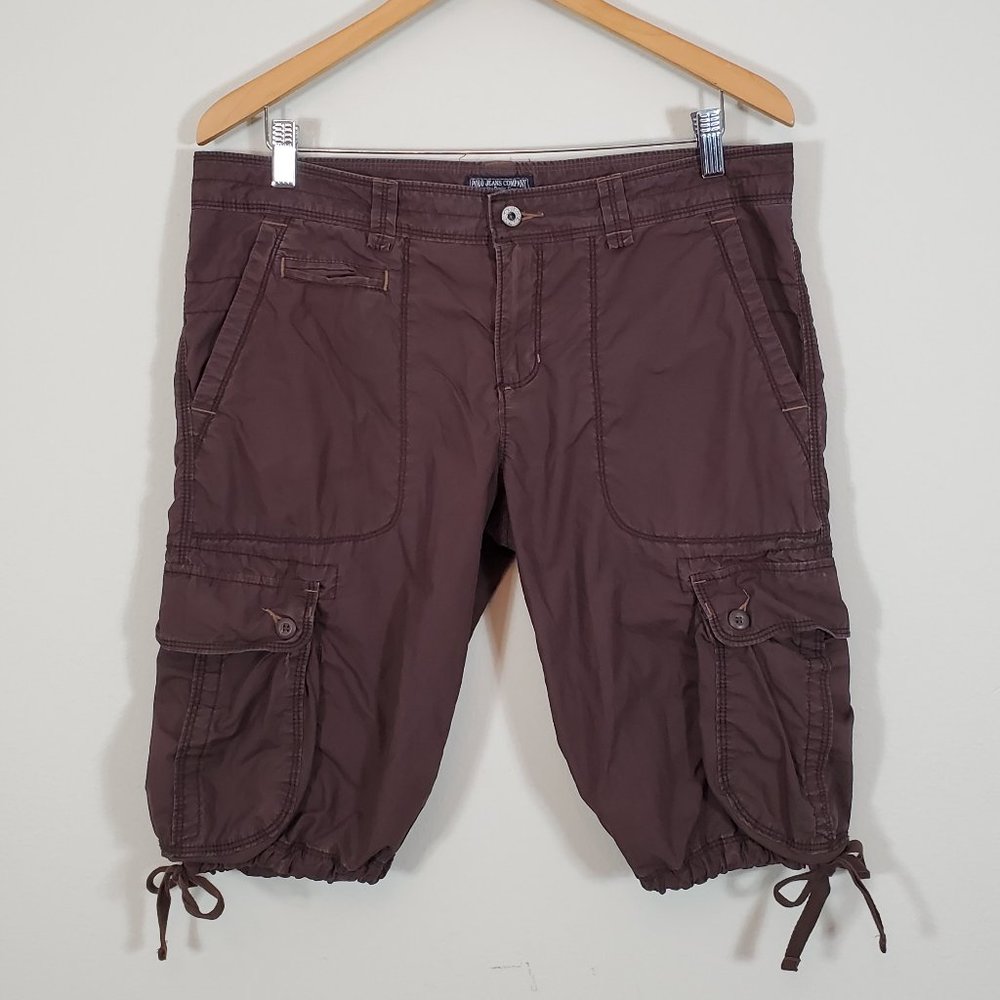 Polo Jeans Ralph Lauren Brown Cargo Shorts 12